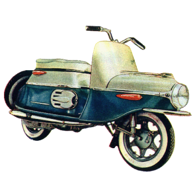 Cezeta Motorroller Typ 501,502